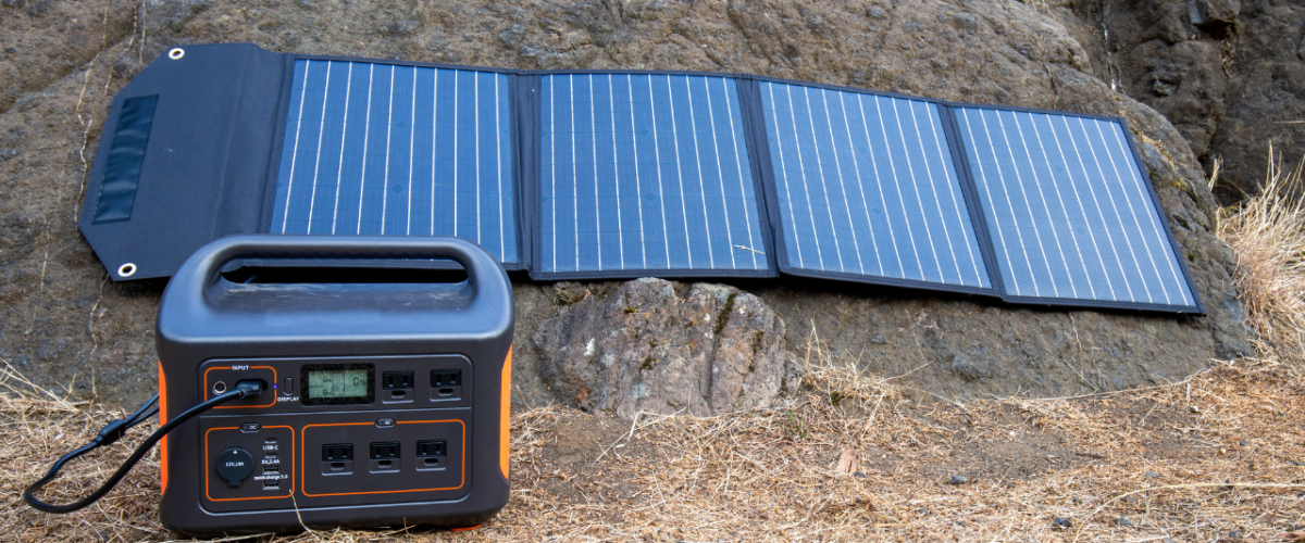 Portable Power Stations with Solar Panels